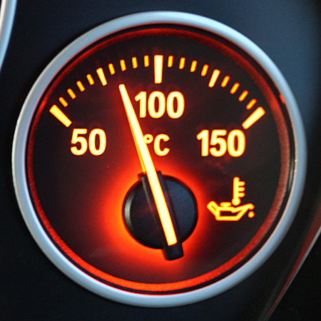 reduzierte Öltemperatur